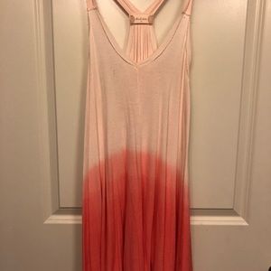 Altar’d State peach ombré dress